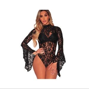 Bell Lace Bodysuit